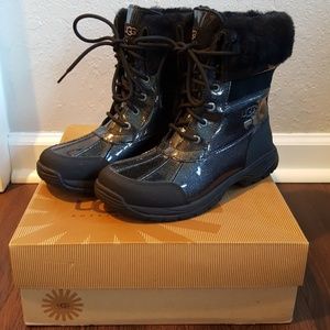 NWT Ugg Butte Shearling Boots Kids 5/Ladies 6 1/2